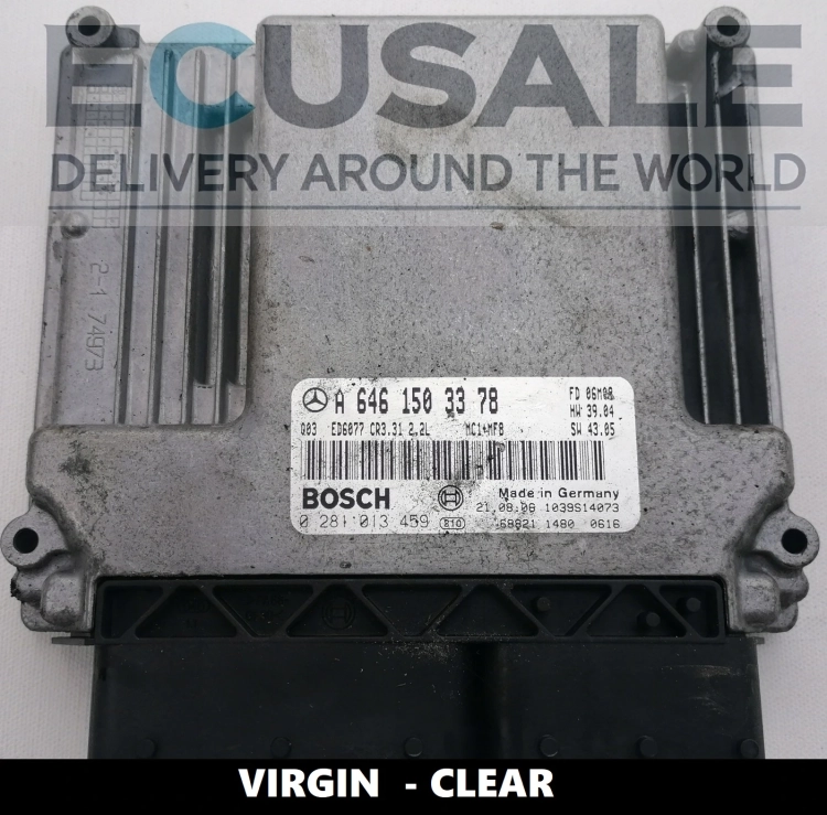 calculateur moteur ecu MERCEDES sprinter A6461503378 0281013459 .webp