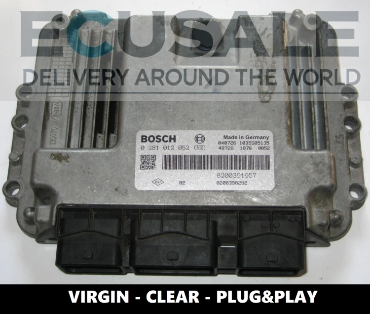 ECU 0281012052 8200391957 MASTER VIVARO TRAFIC MASCOT