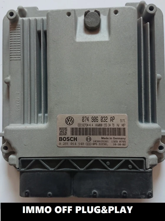 0281014148 074906032AP sterownik silnika Bosch VW Crafter 2.5 TDI