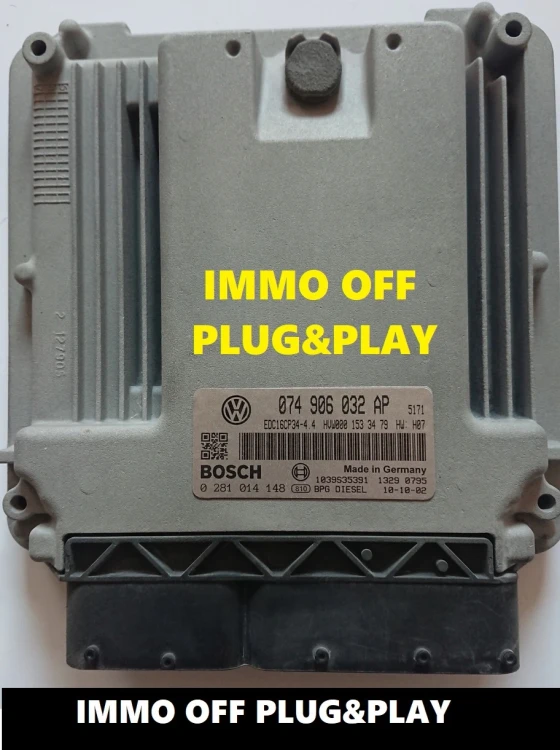 0281014148 074906032AP engine ECU Bosch VW Crafter 2.5 TDI – additional view