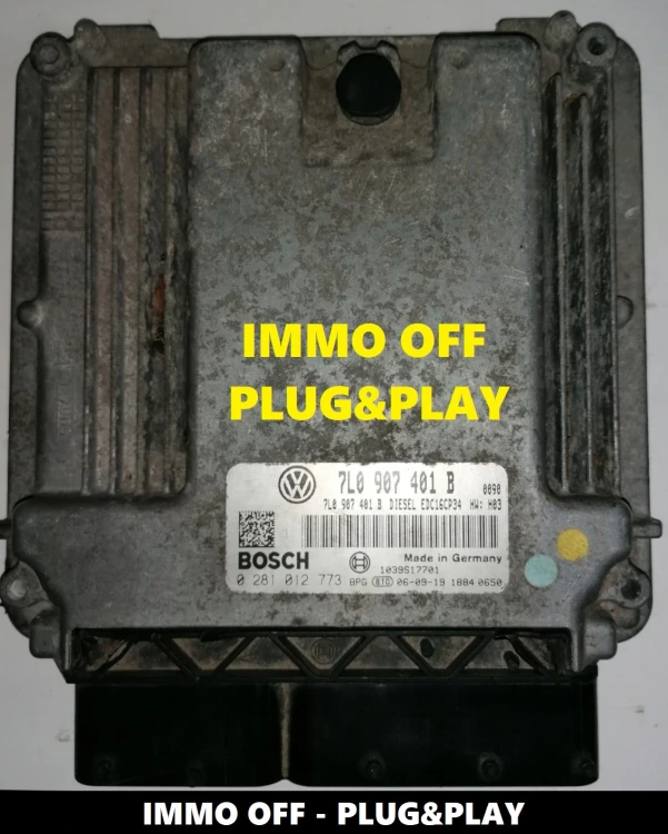 0281012773 7L0907401B engine ECU Bosch VW Touareg 3.0 TDI – additional view