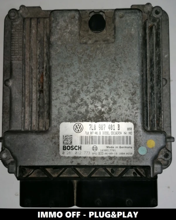 0281012773 7L0907401B sterownik silnika Bosch VW Touareg 3.0 TDI – dodatkowe zdjęcie 2