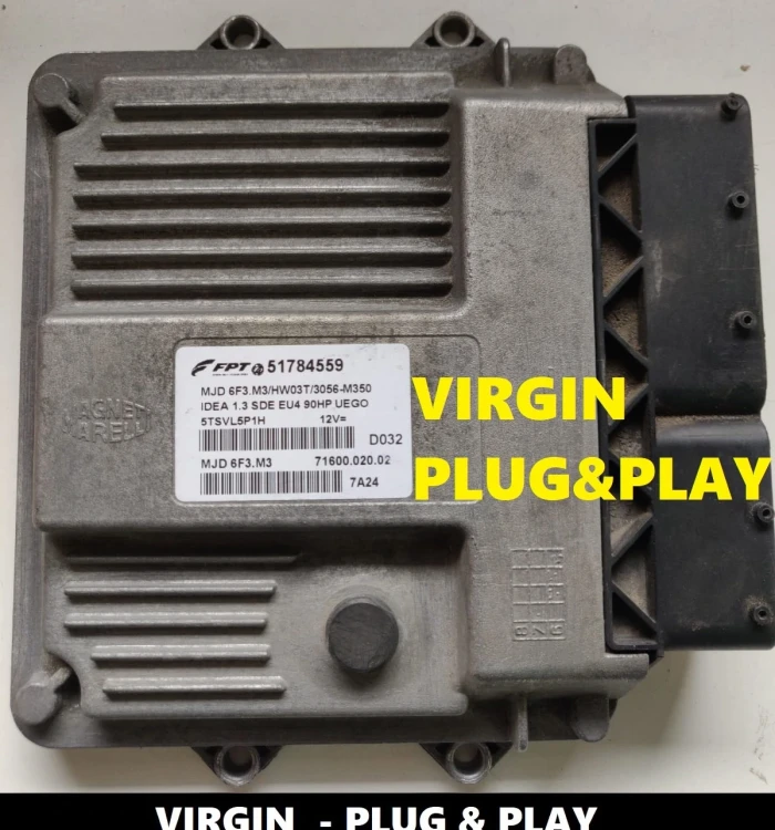 51784559 MJD 6F3.M3 centralita de motor Fiat Idea 1.3 Multijet – vista adicional