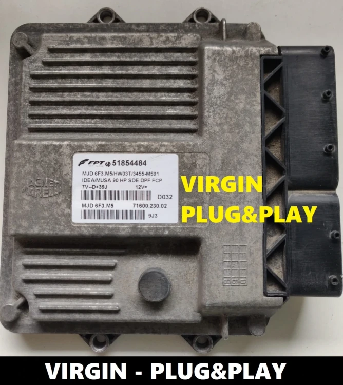 51854484 MJD 6F3.M5 centralina do motor Fiat Idea 1.3 Multijet – vista adicional