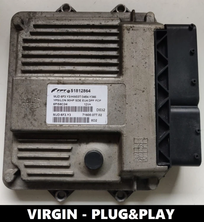51812864 MJD 6F3.Y3 Lancia Ypsilon 1.3 Multijet engine control unit