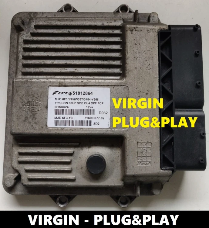 51812864 MJD 6F3.Y3 centralita de motor Lancia Ypsilon 1.3 Multijet – vista adicional