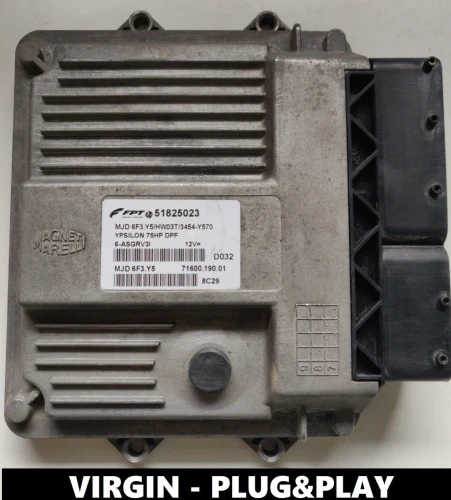 51825023 MJD 6F3.Y5 centralina do motor Lancia Ypsilon 1.3 Multijet