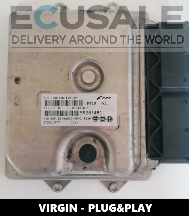 Engine ECU Fiat 500 1.3 55283481 MJD9DF.B1