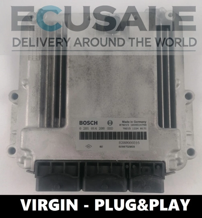 ecu 0281014208 8200666516 Renault Master 2.0 centralina do motor