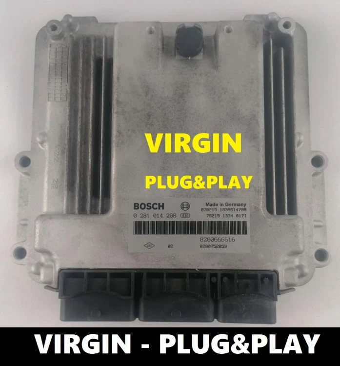 ecu 0281014208 8200666516 Renault Master 2.0 centralina – vista aggiuntiva