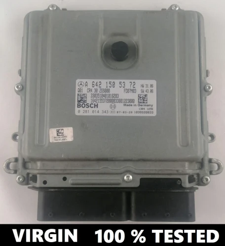 A6421505372 0281014343 engine ECU Mercedes-Benz 3.0 CDI OM642 Virgin Sprinter W906