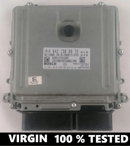 A6421500972 0281014342 sterownik silnika Mercedes-Benz 3.0 CDI OM642 Virgin Vito 120 CDI / Viano 3.0 CDI W639