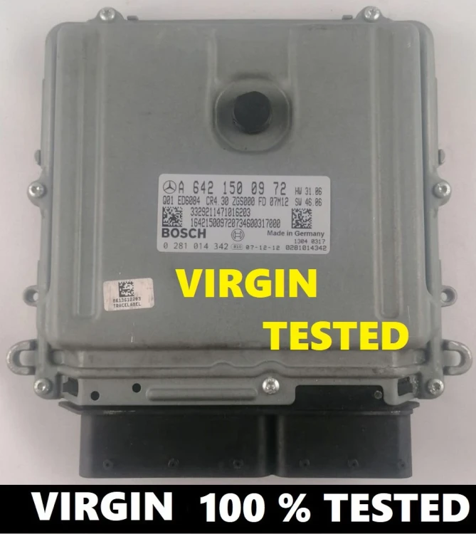 A6421500972 0281014342 engine ECU Mercedes-Benz 3.0 CDI OM642 Virgin Vito 120 CDI / Viano 3.0 CDI W639 – additional view