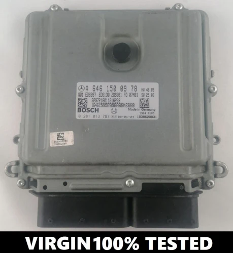 A6461500978 0281013787 engine ECU Mercedes-Benz 2.2 CDI OM646 Virgin Vito W639 115 CDI / Viano W639 2.2 CDI