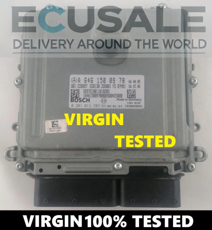 Komputer silnika zdemontowany z mercedesa  A6461500978 0281013787 .webp