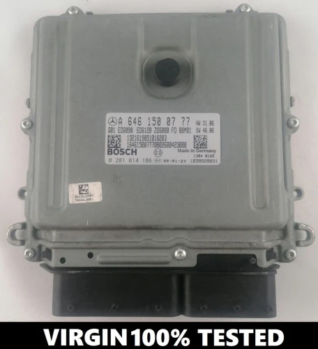A6461500777 0281014186 sterownik silnika Mercedes-Benz 2.2 CDI OM646 Virgin Vito / Viano W639 110 CDI