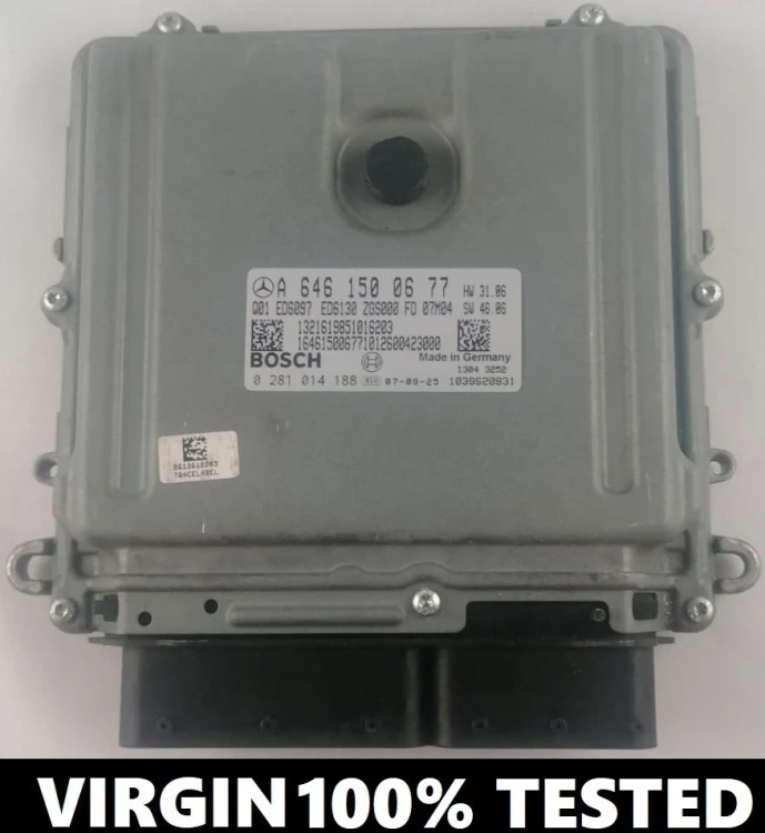 A6461500677 0281014188 engine ECU Mercedes-Benz 2.2 CDI OM646 Virgin Vito / Viano W639