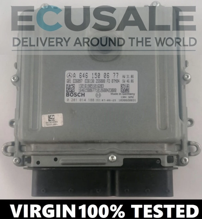 ECU ENGINE CONTROLLER Mercedes Viano 3.0 A6461500677 0281014188 CR4.20