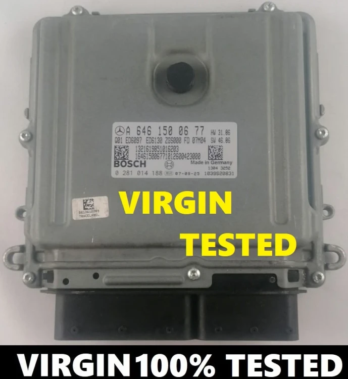A6461500677 0281014188 engine ECU Mercedes-Benz 2.2 CDI OM646 Virgin Vito / Viano W639 – additional view