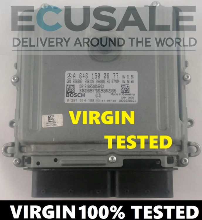ECU ENGINE CONTROLLER A6461500677 0281014188 CR4.20