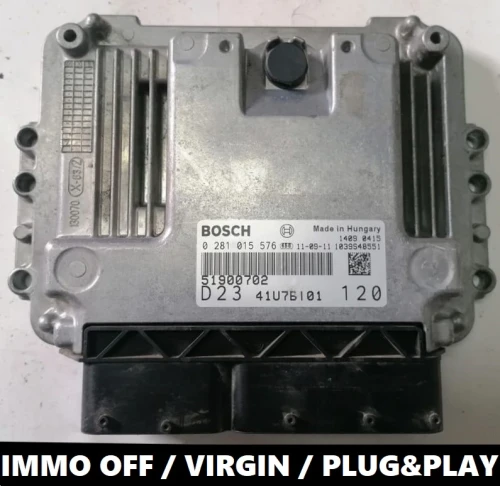 51900702 0281015576 centralina motore Bosch Fiat Ducato 2.3 Multijet