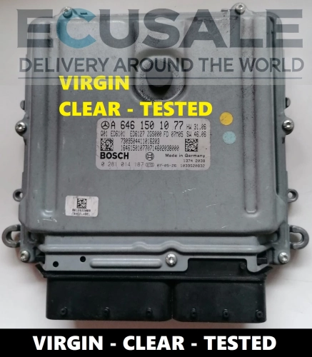 calculateur moteur pour VITO VIANO 2.2 VIRGIN  0281014187  .webp