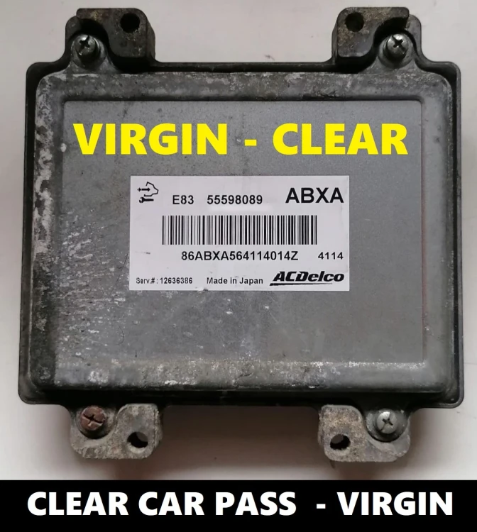 55598089 ABXA 12636386 sterownik silnika Delco Opel Corsa D 1.0 benzyna Virgin – dodatkowe zdjęcie