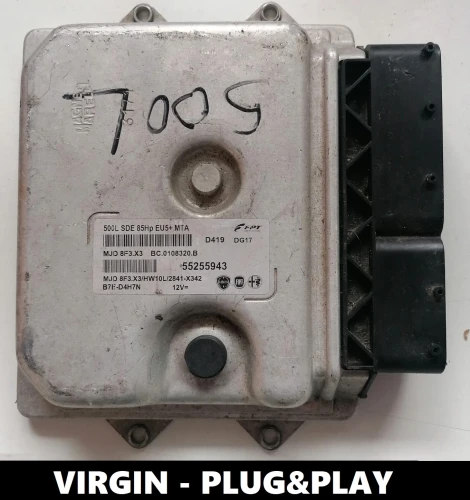 55255943 MJD 8F3.X3 centralina do motor Fiat 500 1.3 Multijet