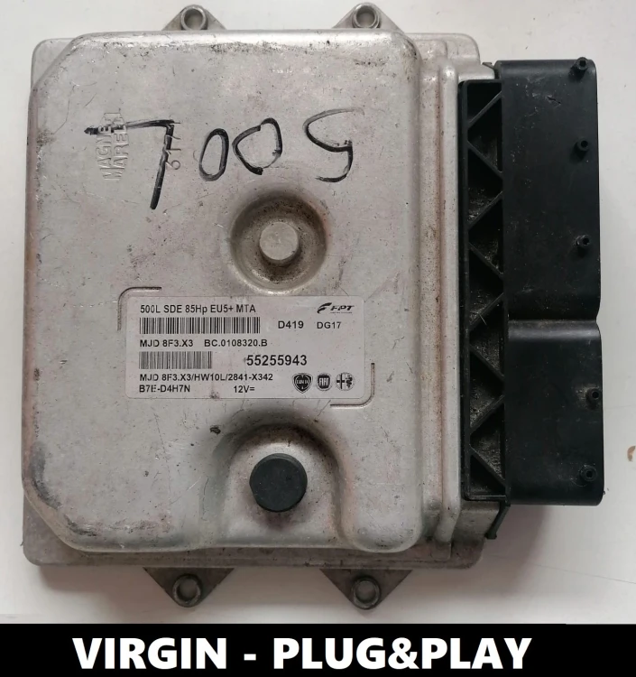 55255943 MJD 8F3.X3 Fiat 500 1.3 Multijet engine control unit