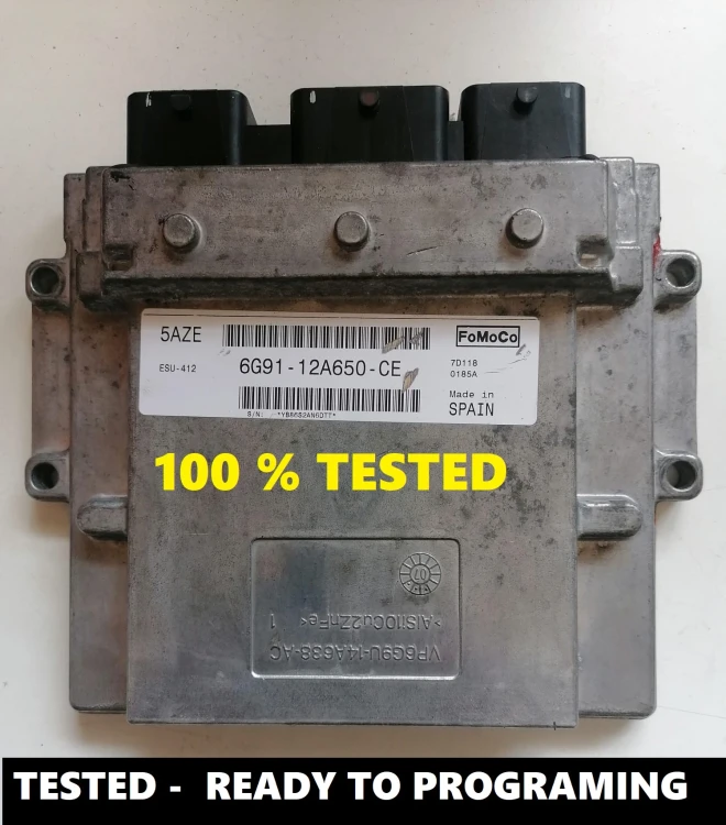 6G91-12A650-CE ESU-412 sterownik silnika Ford Mondeo IV 2.0 – dodatkowe zdjęcie