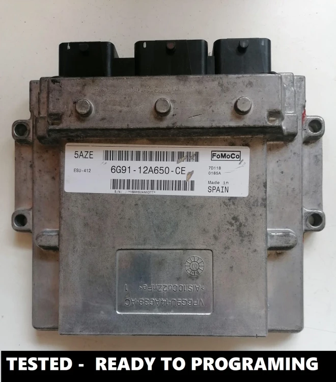 6G91-12A650-CE ESU-412 centralina do motor Ford Mondeo IV 2.0
