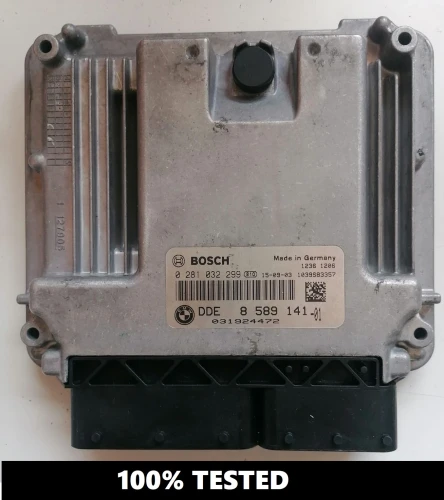 8589141 0281032299 sterownik silnika BMW 2.0 Diesel DDE8589141