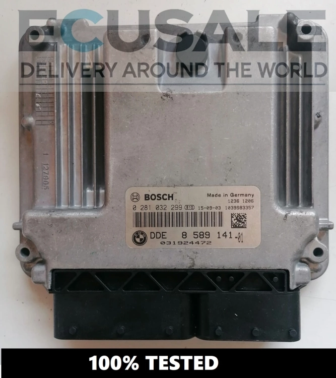ecu BMW 8589141 DDE8589141 0281032299 centralina