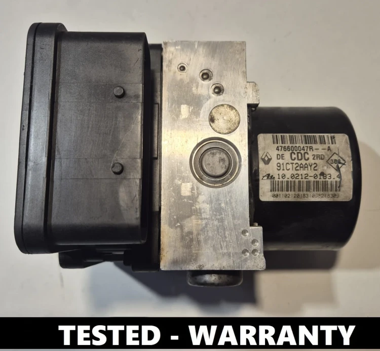 Pompa ABS Renault 476600047R 91CT2AAY2 con centralina 000403166D1
