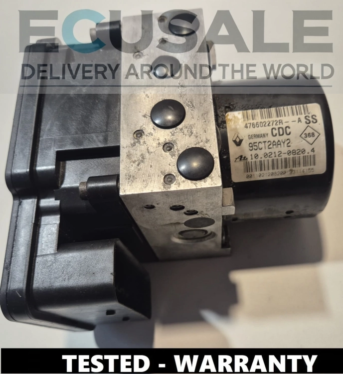 Bomba ABS Renault 476602272R 10021208204 + centralina ABS 28561258023 conjunto completo