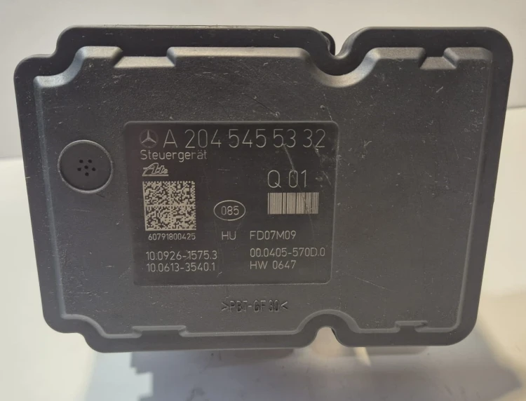 A2044310612 A2045455332 bomba ABS com centralina Mercedes-Benz Classe C W204