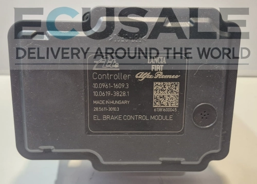 Centralita ABS 10096116093 – vista del módulo electrónico de la bomba completa