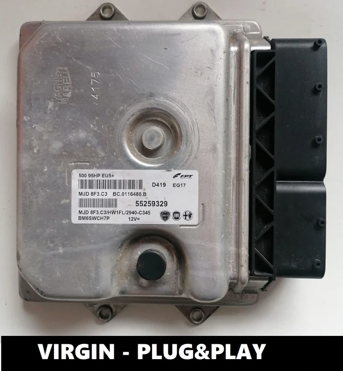 55259329 MJD 8F3.C3 Fiat 500 1.3 Multijet engine control unit
