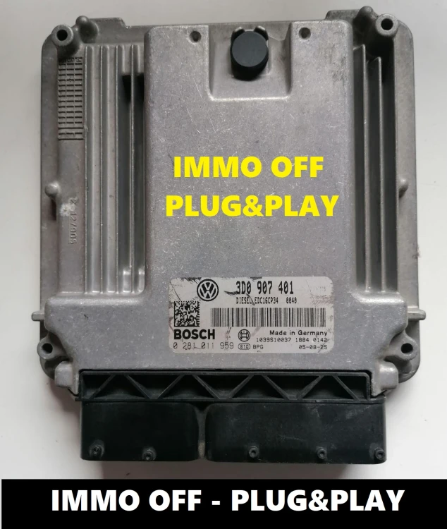 0281011959 3D0907401 sterownik silnika Bosch VW Phaeton 3.0 – dodatkowe zdjęcie