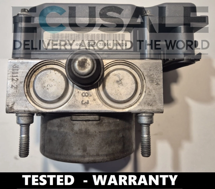 Originale Bosch-Kennzeichnung 0265800494 auf dem ABS-Modul für Suzuki SX4