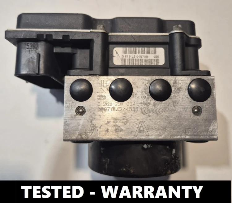 6R0614117P 6R0907379AB bomba ABS com centralina VW Polo Fabia Ibiza