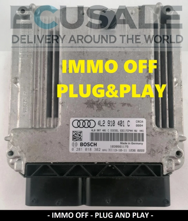 AUDI Q7 4L2910401C 0281018302 CENTRALINA