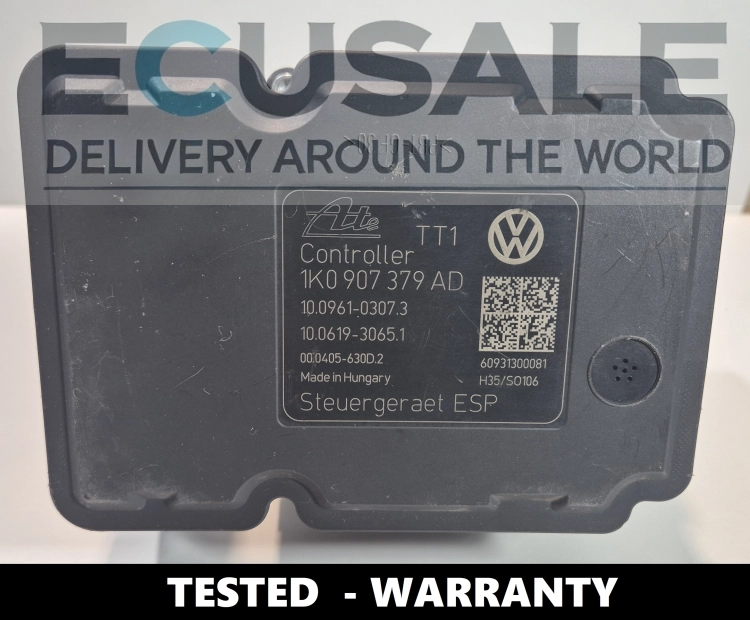 Módulo ABS 1K0907379AD compatível com Golf V VI A3 Leon Octavia