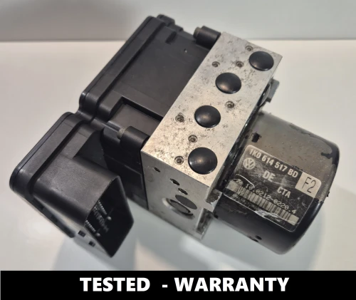 1K0614517BD 1K0907379AD bomba ABS com centralina VW Audi Seat Škoda