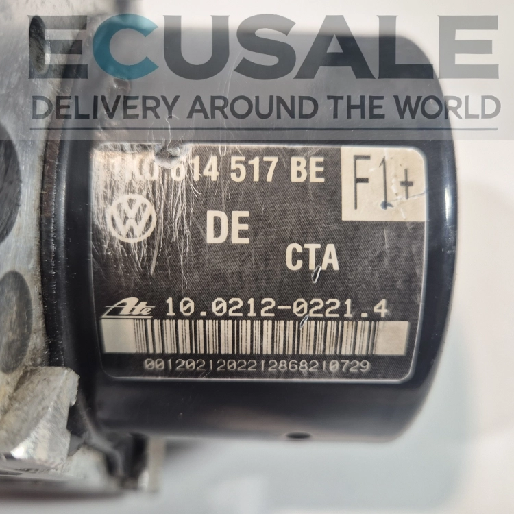 Tested ABS pump – numbers 1K0614517BE 1K0907379AJ compatible with Skoda Octavia II