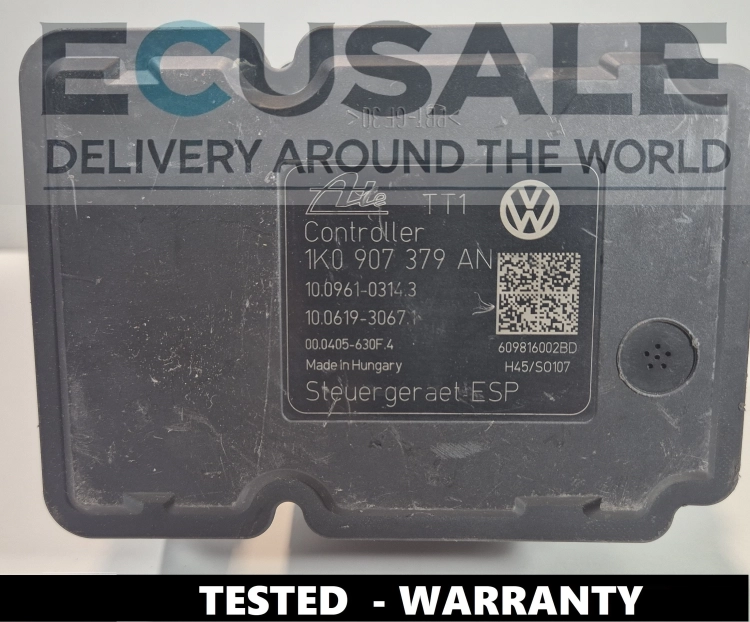 ABS control unit Bosch 1K0907379AN.