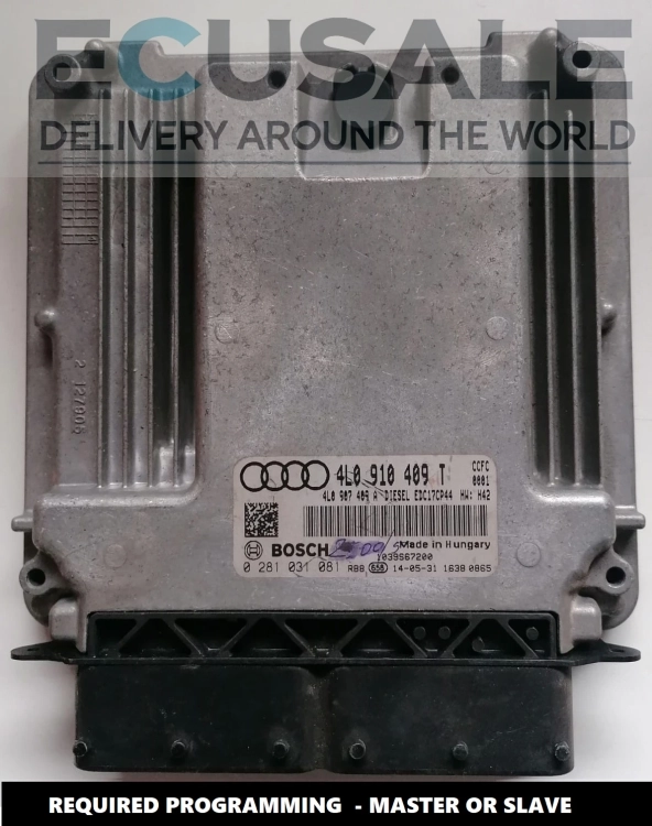 Audi Q7 4L0910409T 0281031081 CENTRALINA DEL MOTORE