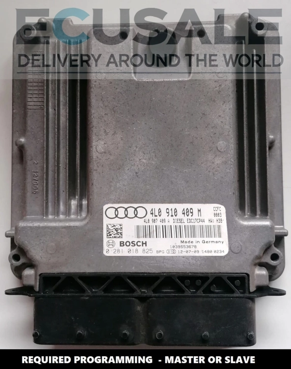 ecu Audi Q7 4L0910409M 0281018825 STEUERGERÄT