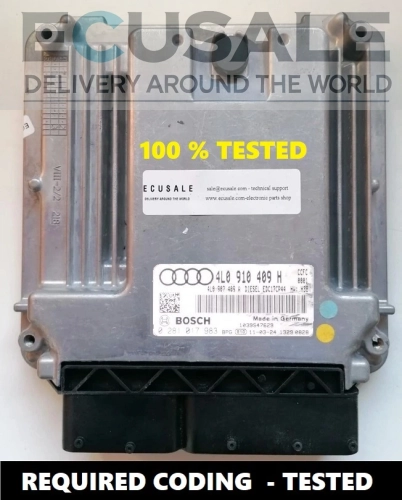 ECU Bosch 0281017983 Audi Q7 V8 4L0910409H STEUERGERÄT