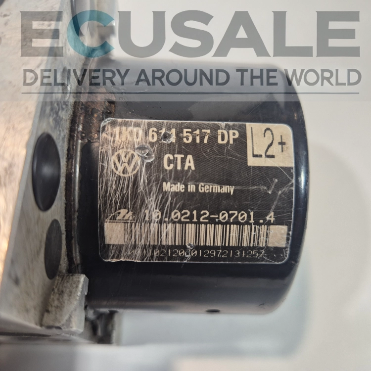 Kompletna pompa ABS 1K0614517DP 10021207014 z modułem ABS 1K0907379BL – testowana